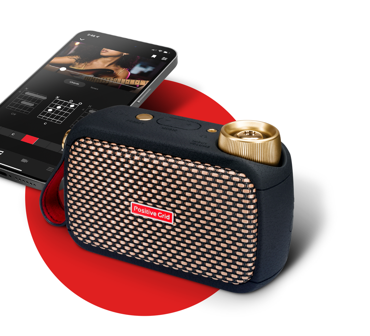 Spark GO Portable Smart Guitar Amp & Bluetooth Speaker - Positive ...